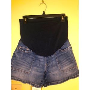 Maternity Jean Shorts